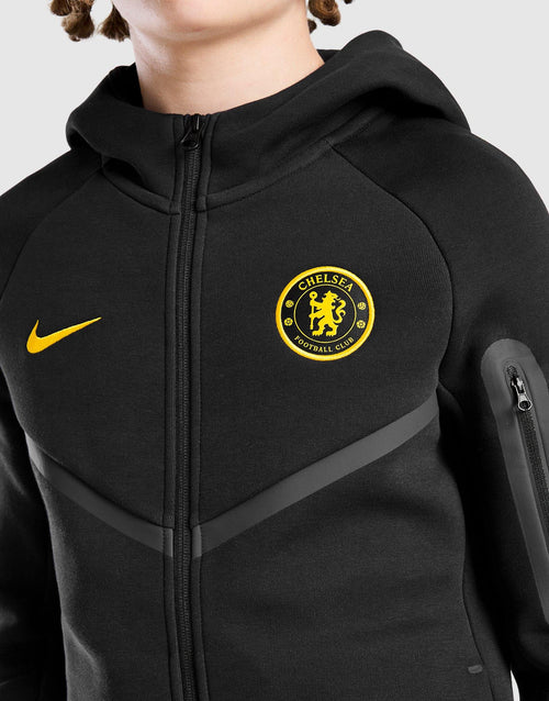 Chelsea FC Tech Fleece Full Zip Hoodie Junior