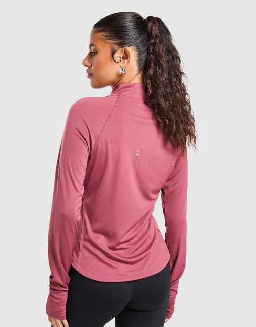 Running Tempo 1/4 Zip Top