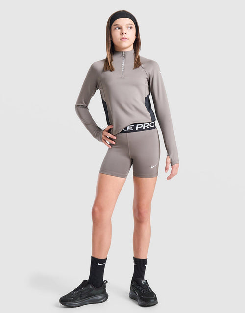 Girls' Long Sleeve 1/2 Zip Top Junior