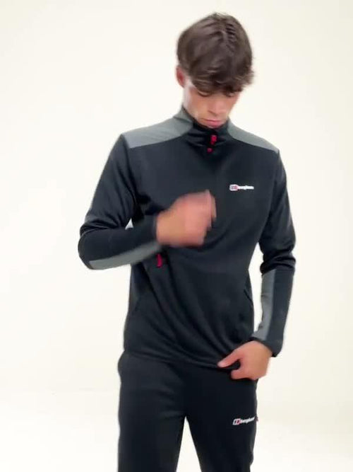 Lonnen Poly 1/2 Zip Top