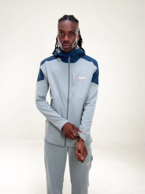 Lightweight Poly Full Zip Hoodie
