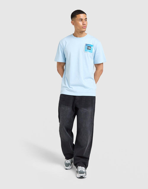 Digital Mountain Relaxed T-Shirt