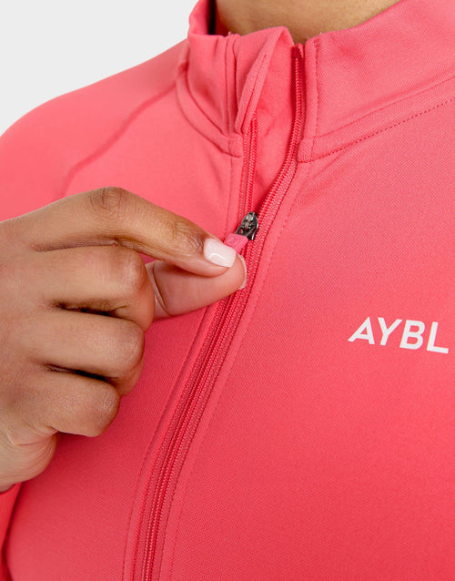 Enhance Full Zip Seamless Top