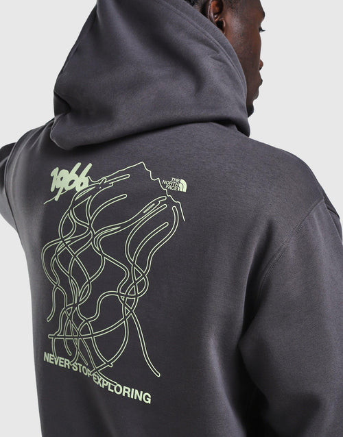 Never Stop Exploring Slopes Relaxed Hoodie