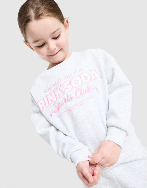 Girls' Holiday Crew Sweatshirt Set Junior's