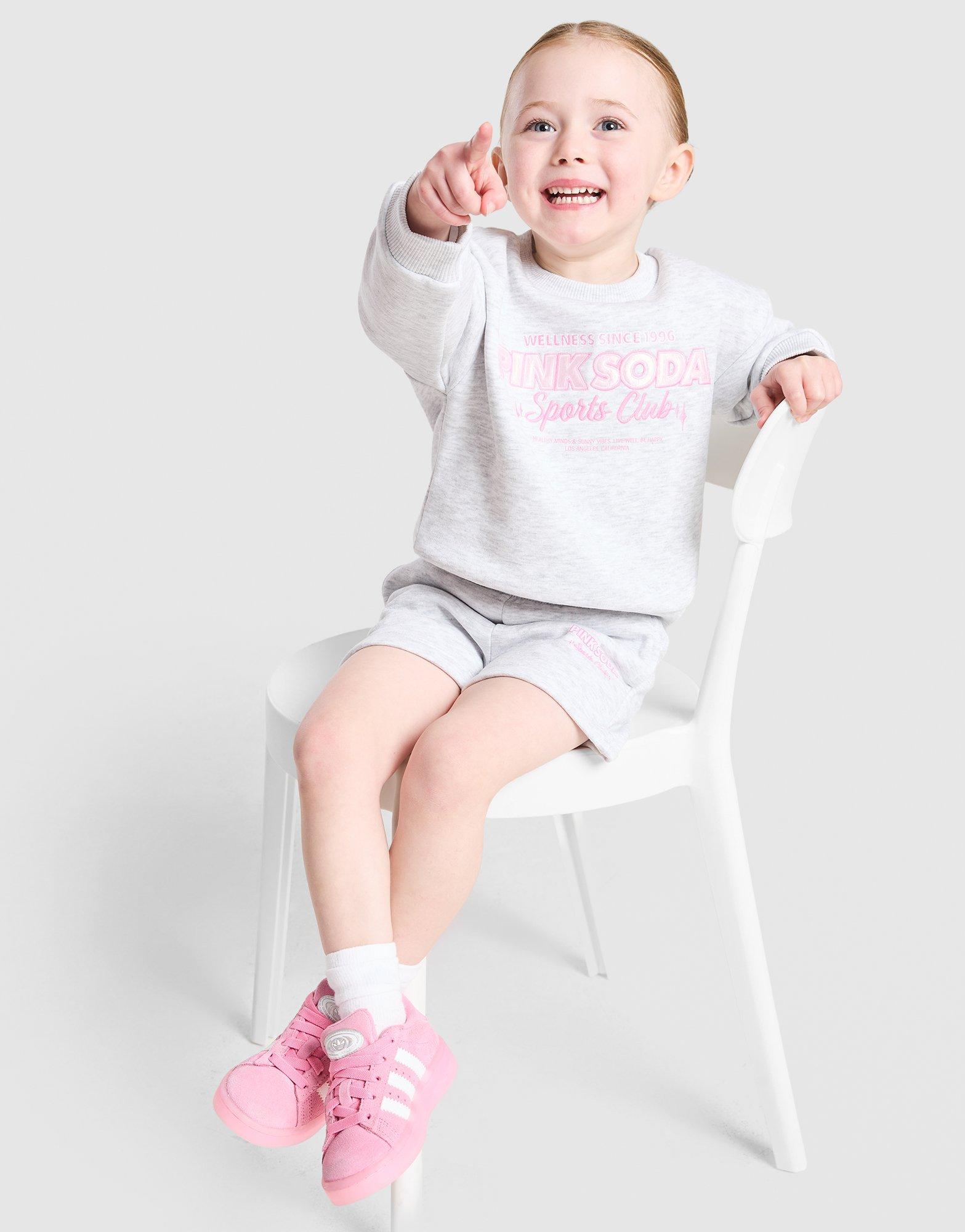 Girls' Holiday Crew Sweatshirt/Shorts Set Infant