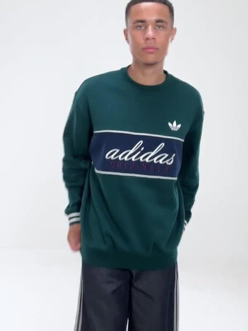 Colour Block Crew Sweatshirt