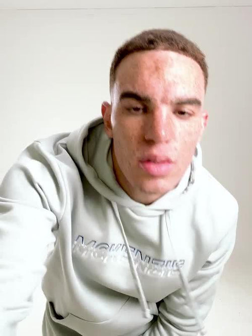 Dual Logo Overhead Hoodie