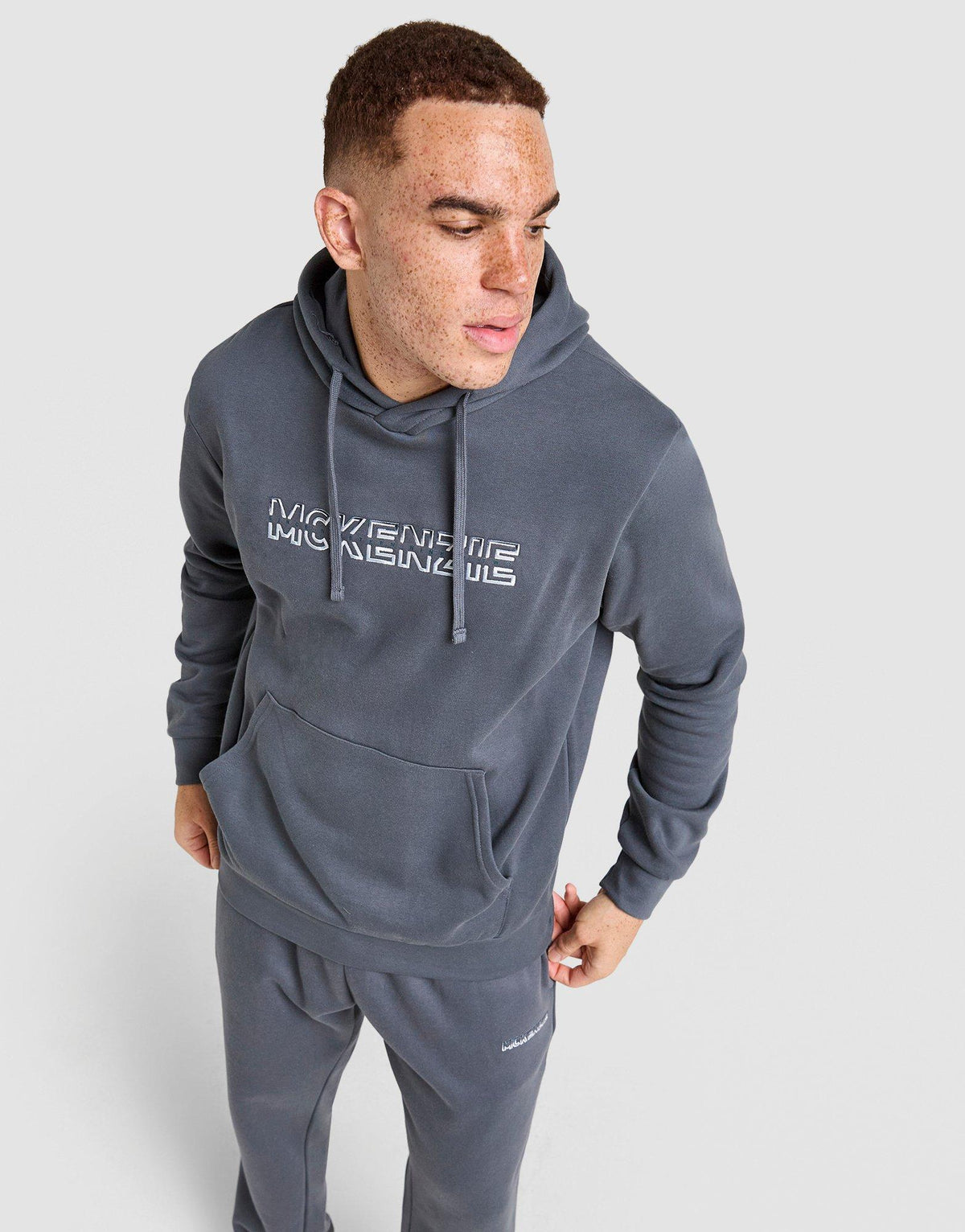 Dual Logo Overhead Hoodie