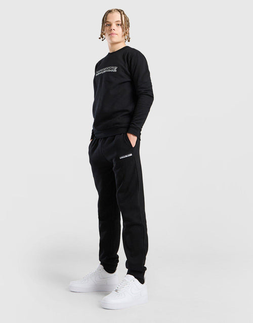 Dual Crew Tracksuit Junior