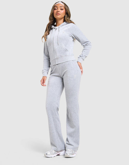 Diamante JC Logo Full Zip Hoodie