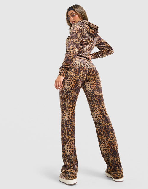 Diamante Leopard Joggers