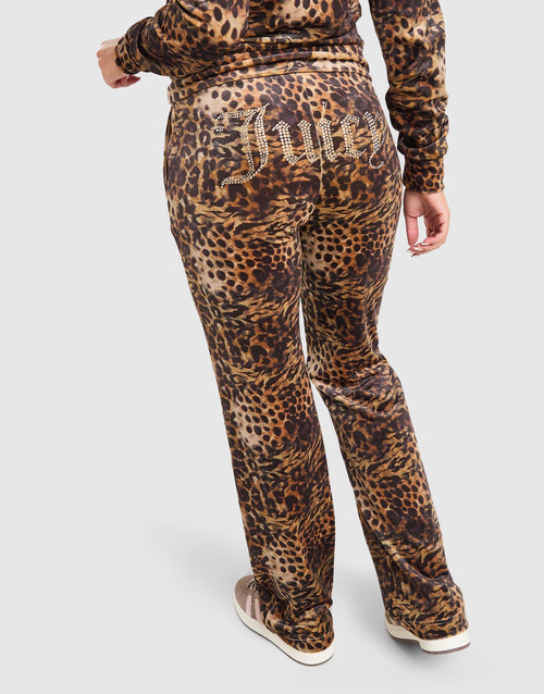 Diamante Leopard Joggers