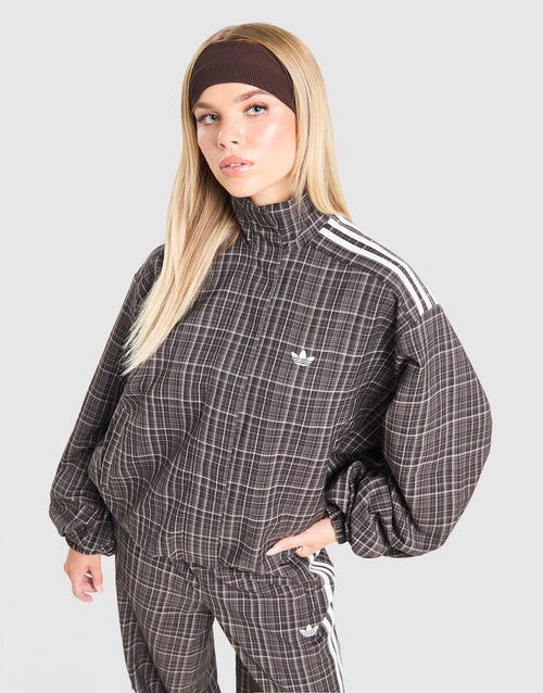 Check Tailored Track Top