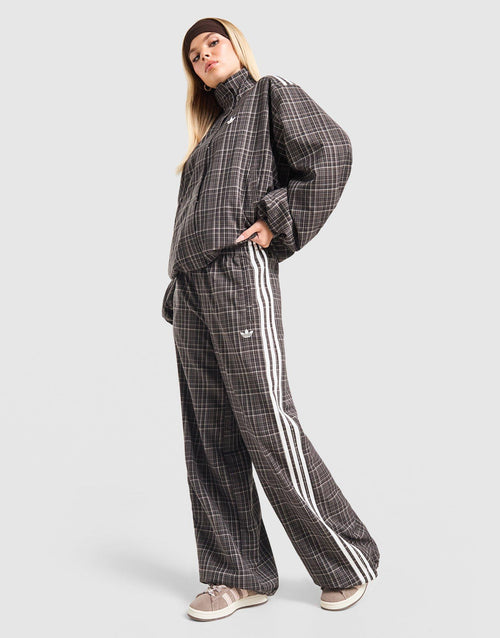 3-Stripes Check Tailored Track Pants