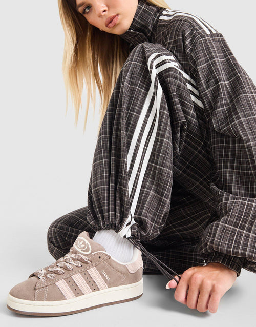 3-Stripes Check Tailored Track Pants