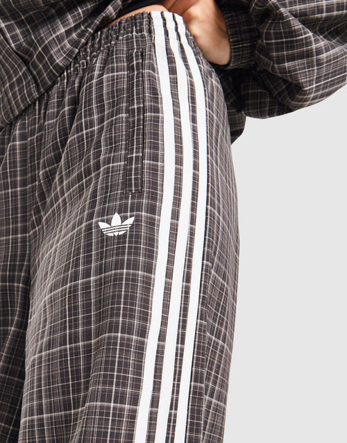 3-Stripes Check Tailored Track Pants