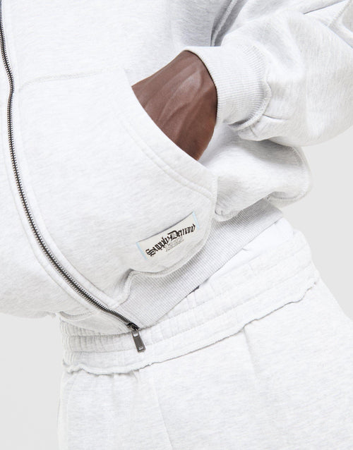 Jetset Zip Through Hoodie