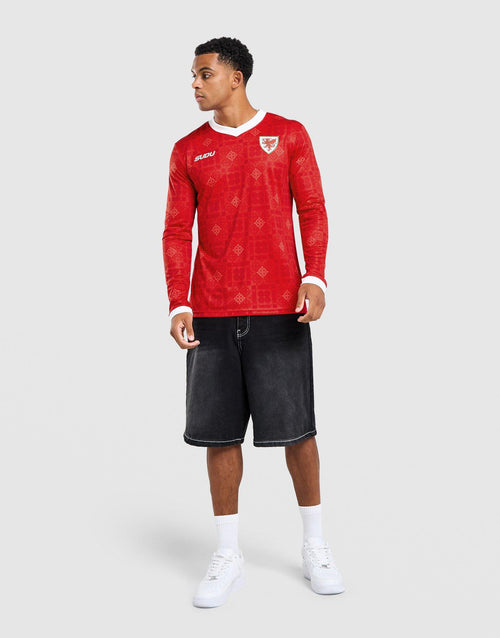 Wales 2026/27 Long Sleeve Home Shirt