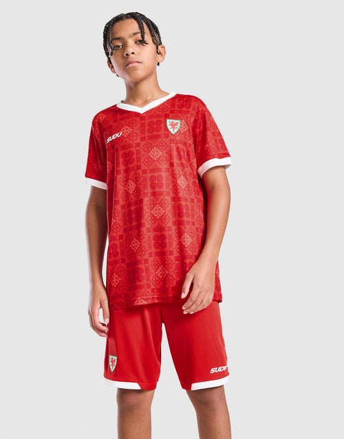 Wales 2026/27 Home Shorts Junior
