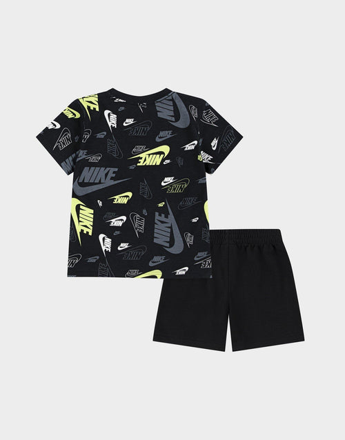 All Over Print Crew T-Shirt/Shorts Set Children's