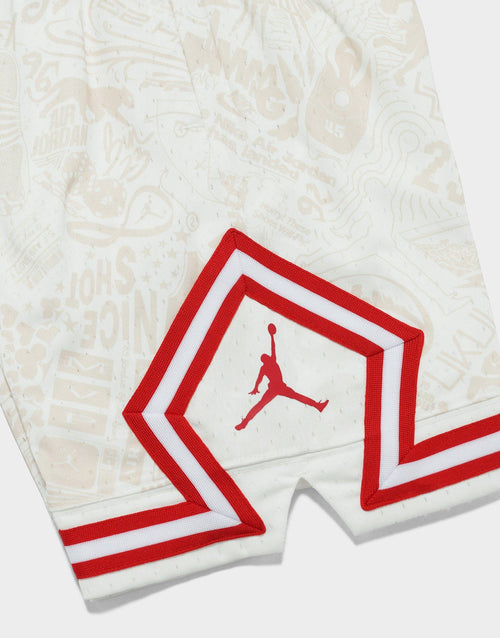All-Over Print Sport Diamond Shorts Junior's