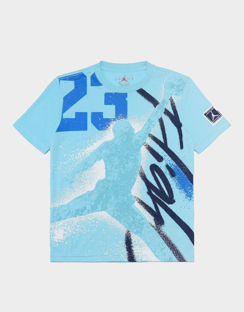 Stencil Jumpman T-Shirt Junior's