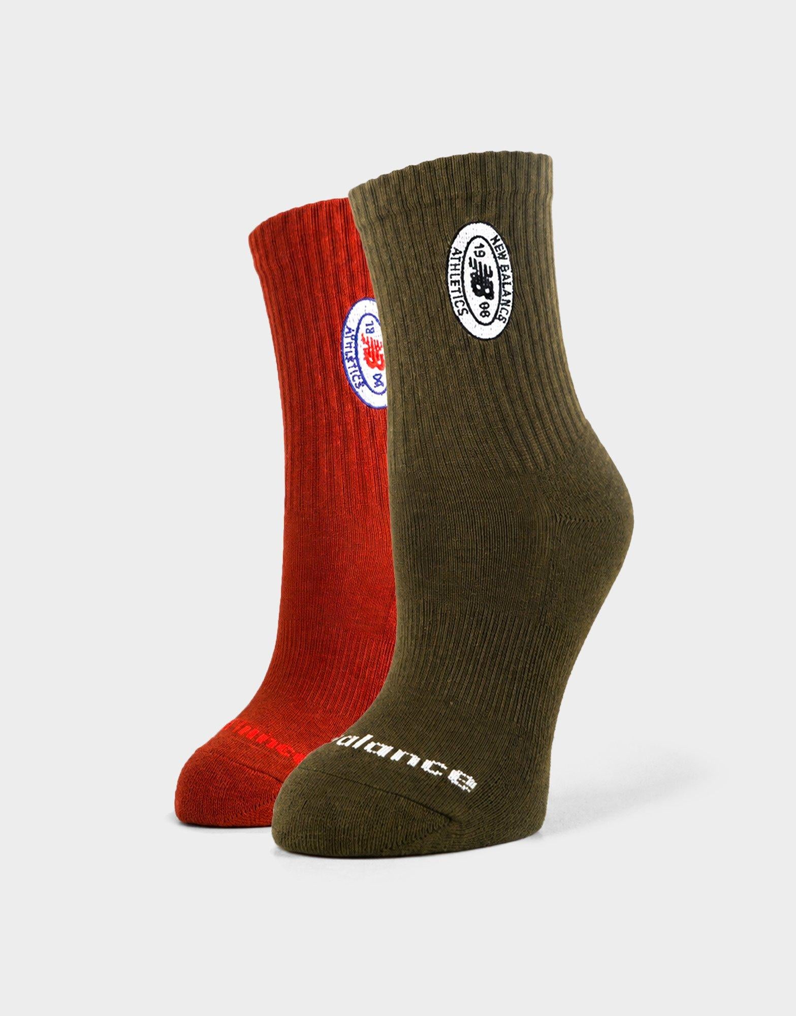 Graphics QTR Crew Socks 2 Pairs
