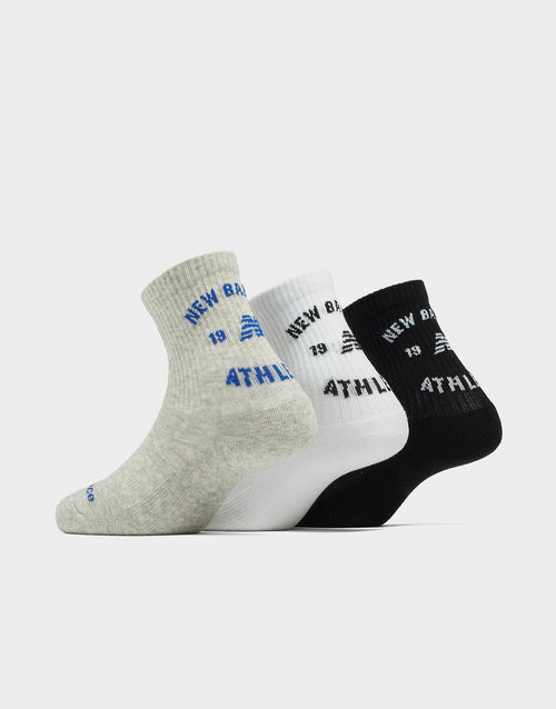 Graphic Crew Socks (3-Pack)