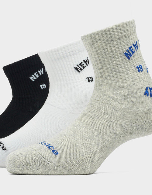 Graphic Crew Socks (3-Pack)