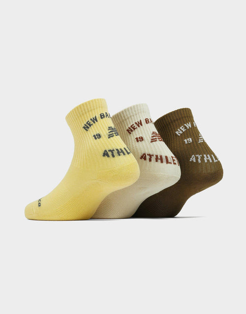 Graphic Crew Socks (3-Pack)