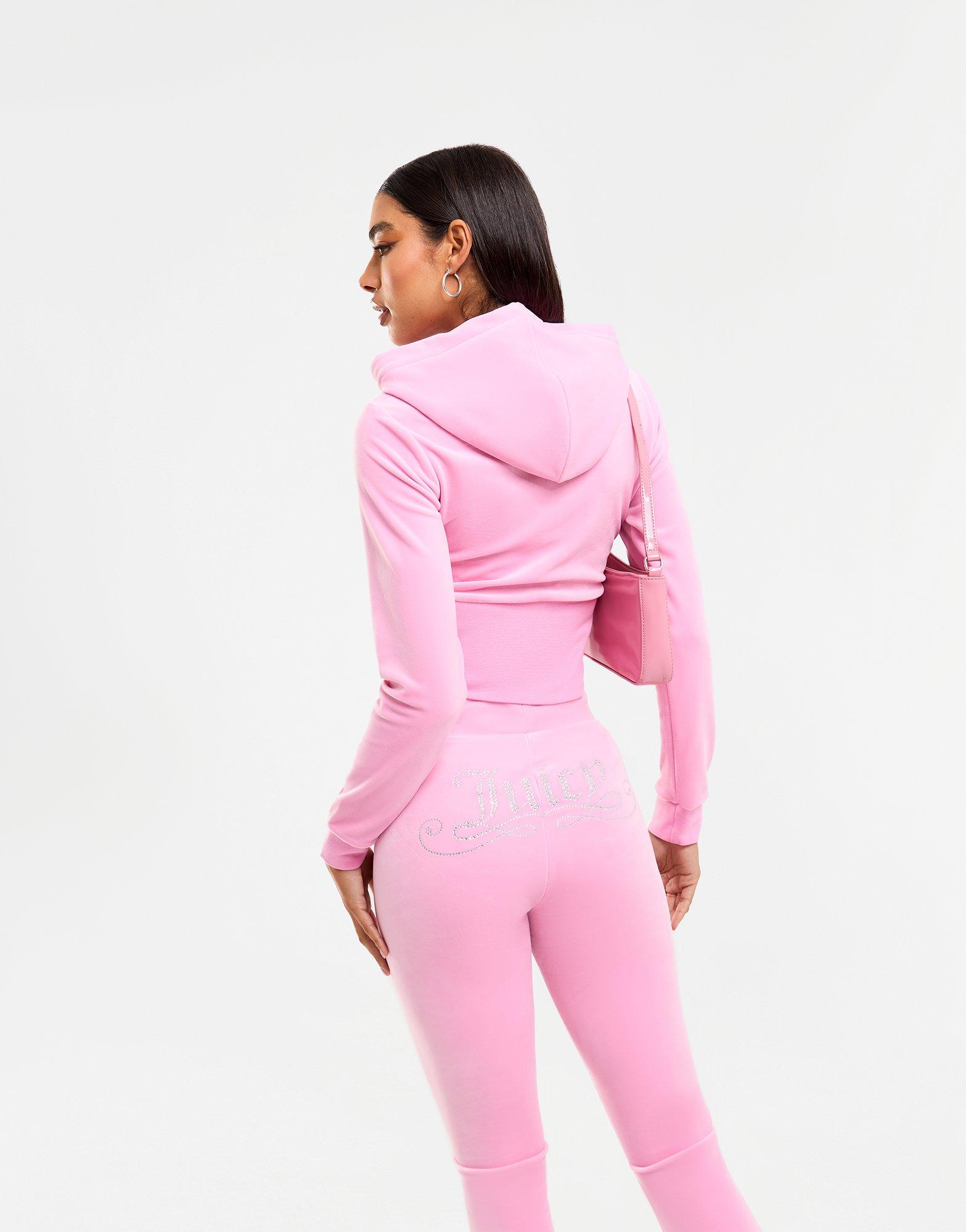 Pink Juicy Couture Corset Hoodie - JD Sports Singapore