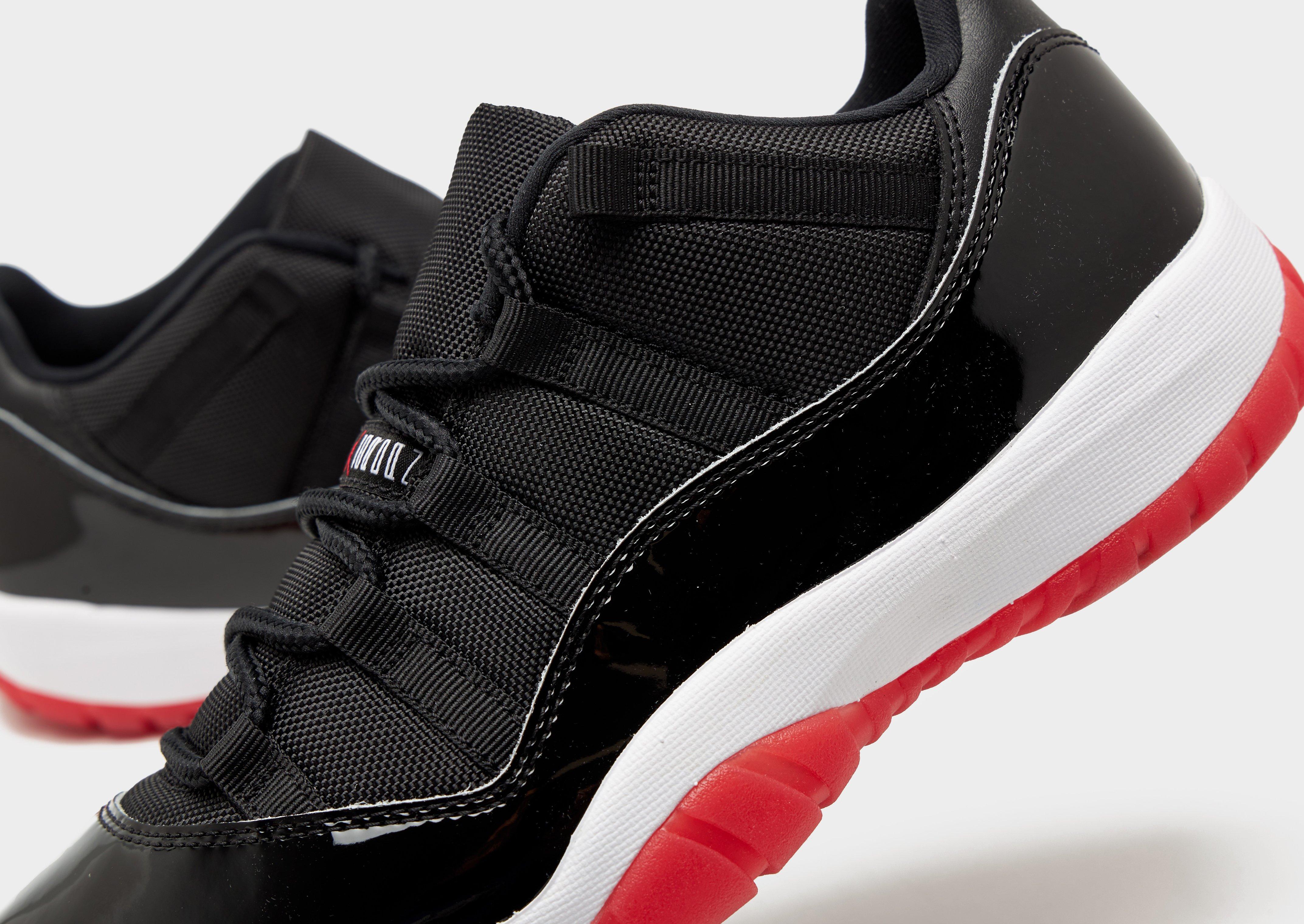 Black Jordan Air 11 Retro Low - JD Sports Singapore
