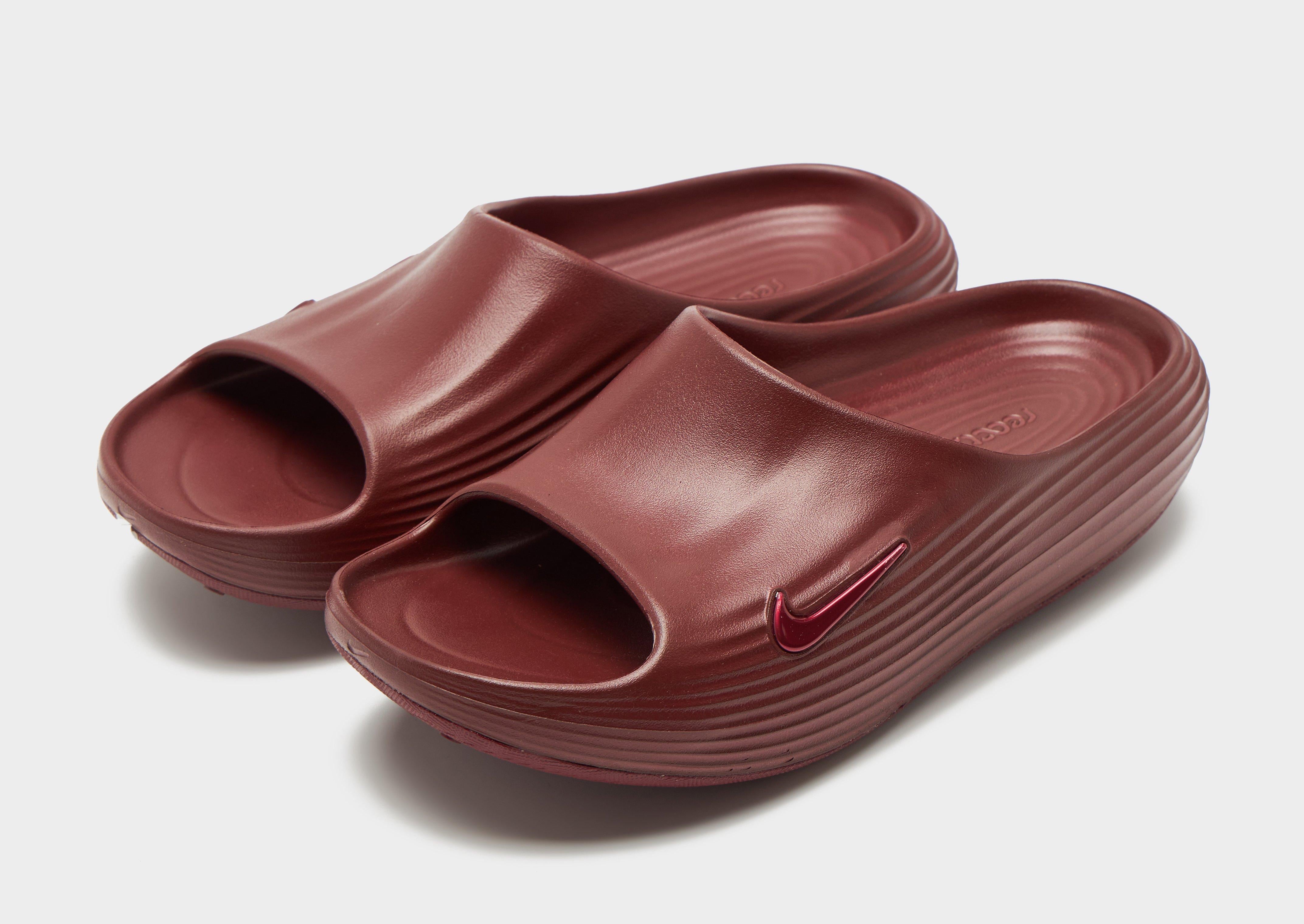 ②ND Red Nike ReactX Rejuven8 Slides - JD Sports Singapore