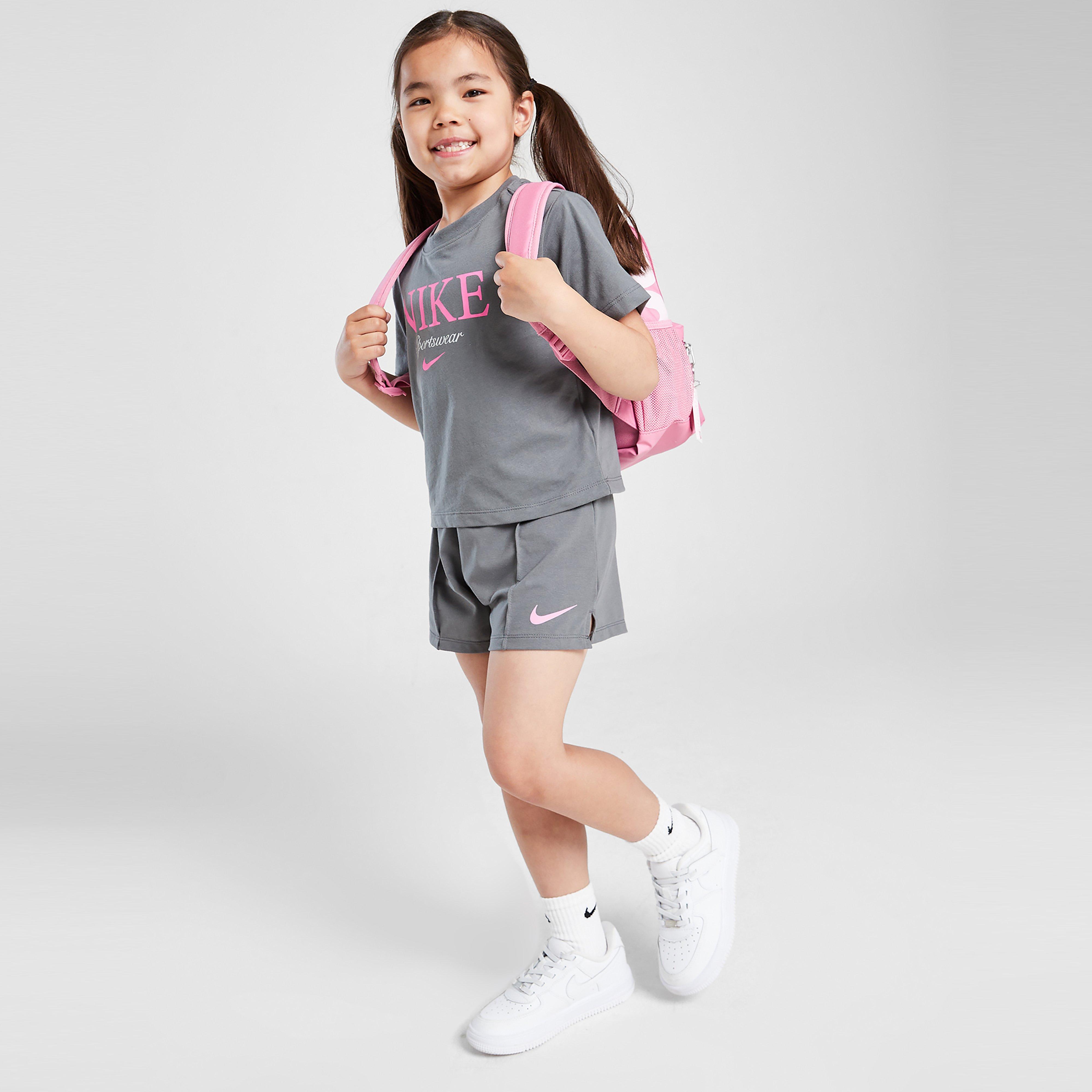 Girls' Varsity T-Shirt/Shorts Set Children