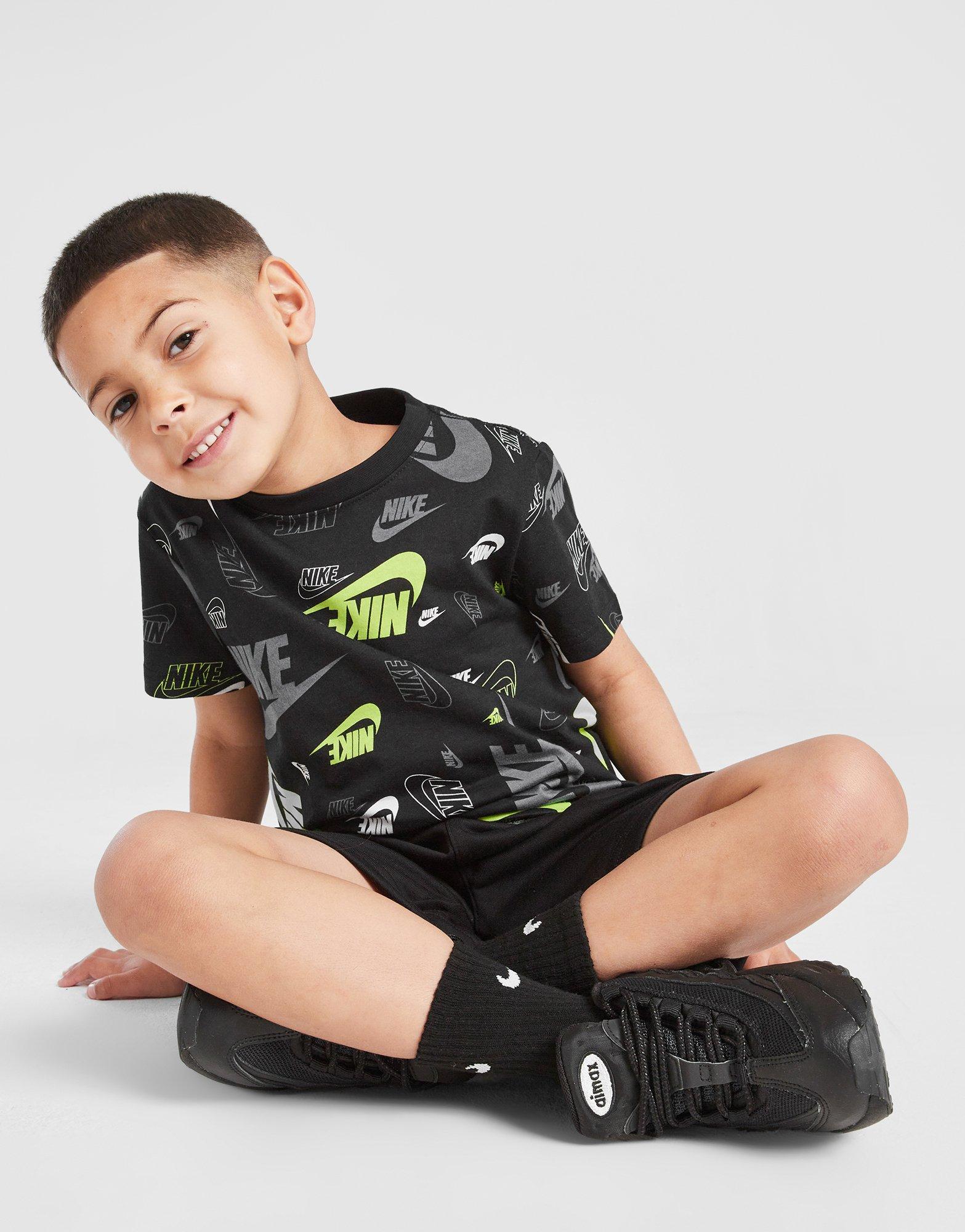 All Over Print Crew T-Shirt/Shorts Set Children's