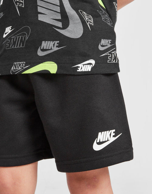All Over Print Crew T-Shirt/Shorts Set Children's