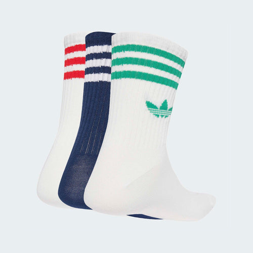 3-Stripes Crew Socks 3 Pairs