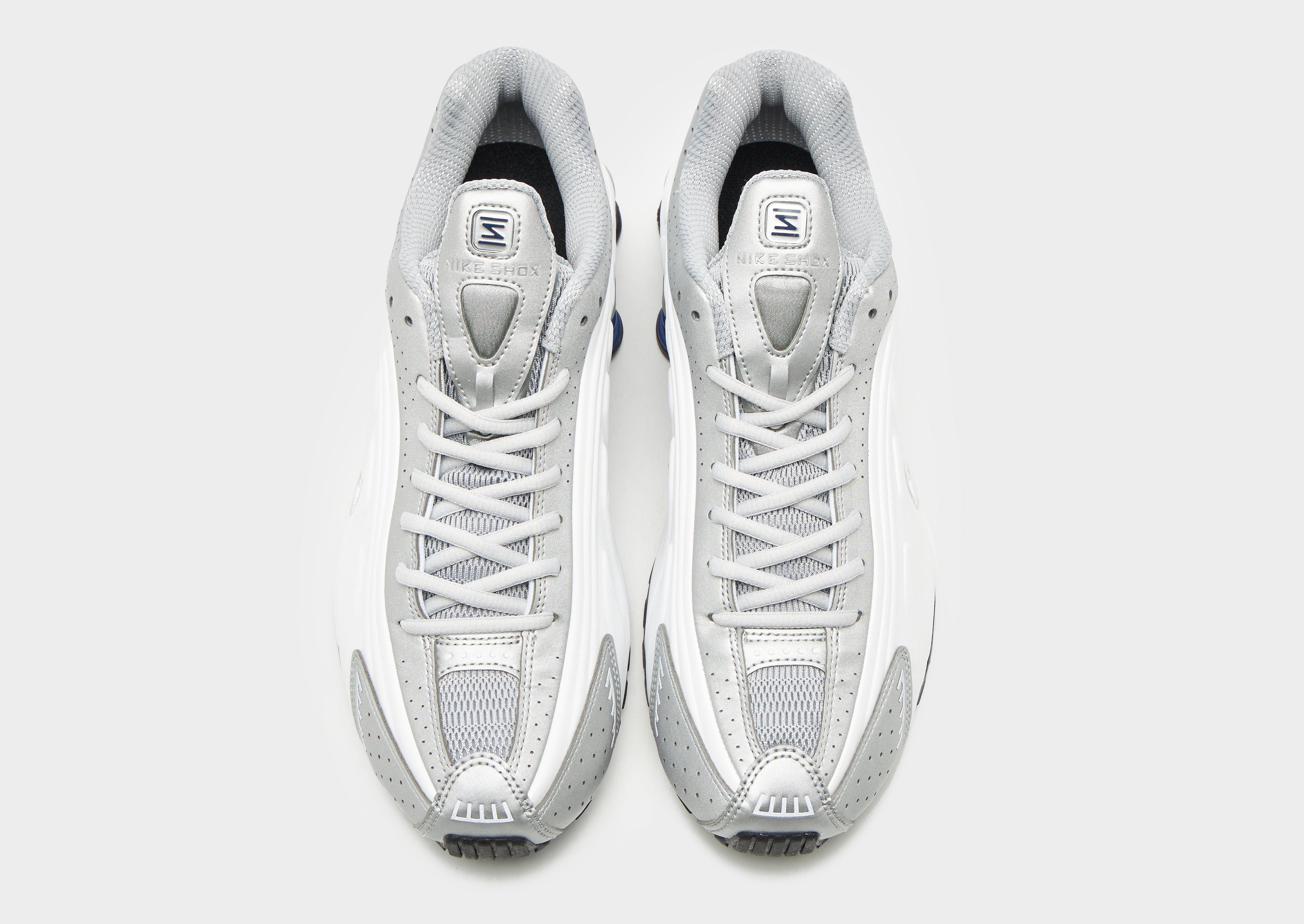 White Nike Shox R4 - JD Sports Singapore