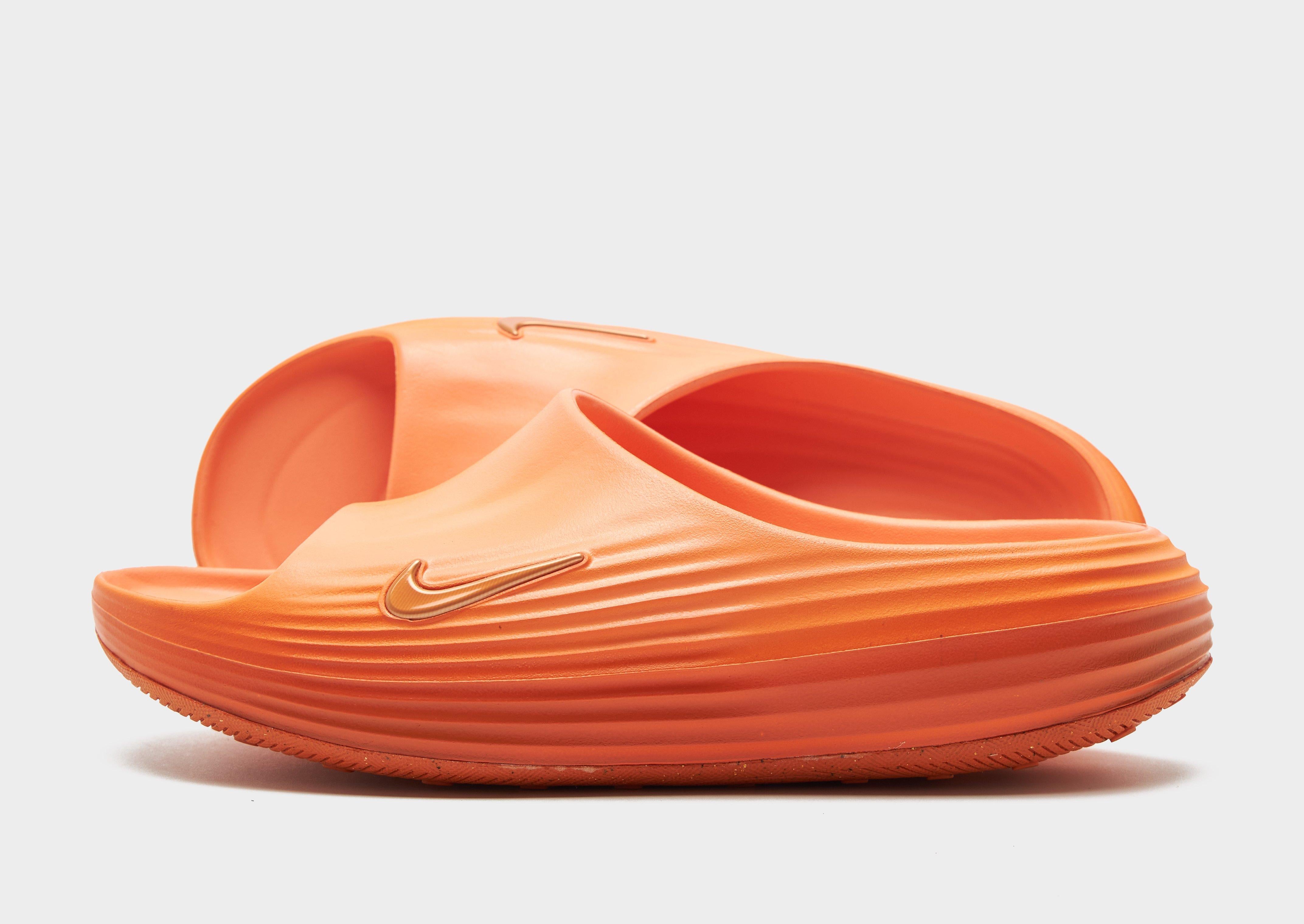 Orange Nike ReactX Rejuven8 Slides - JD Sports Singapore