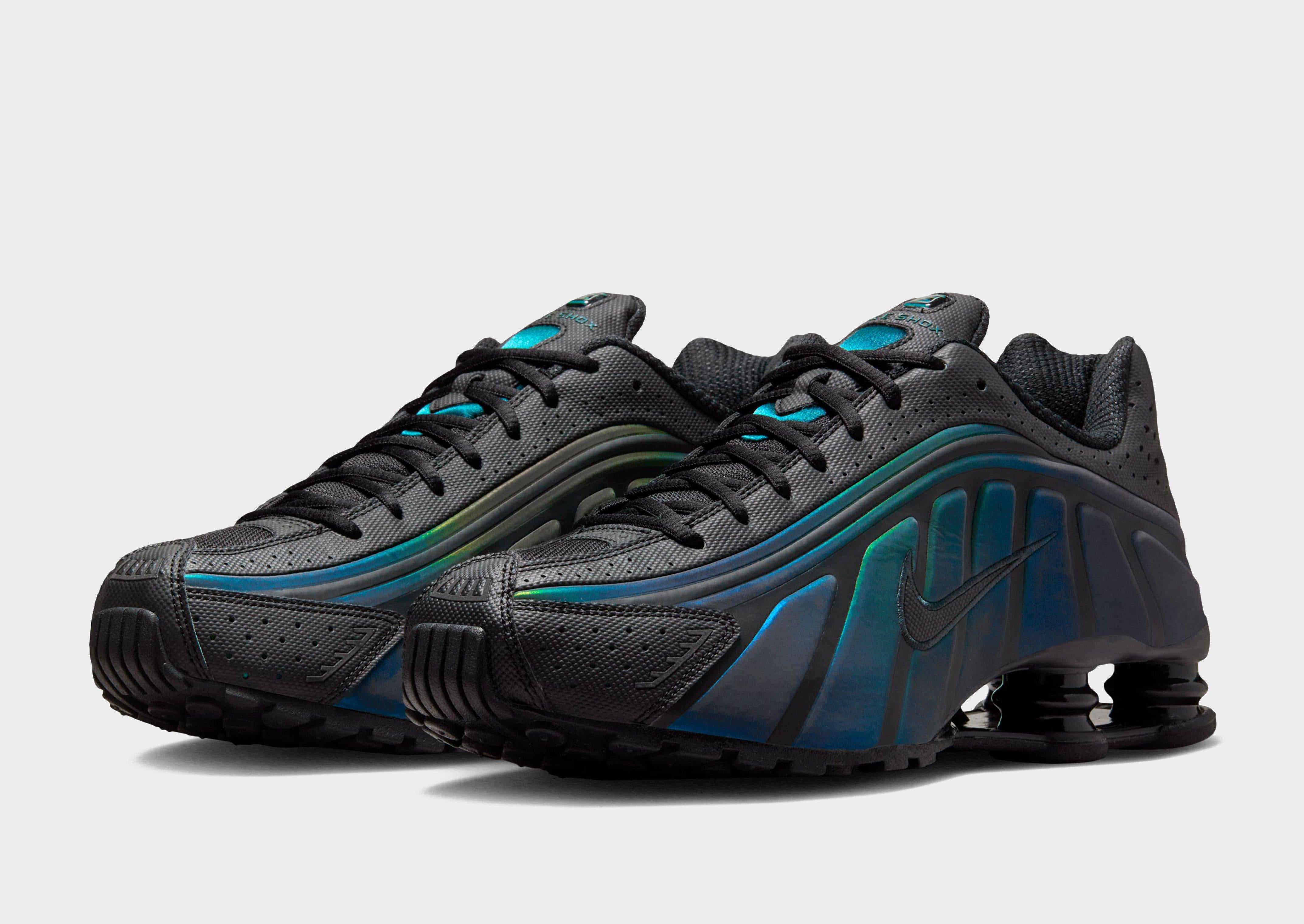 Nike Shox R4 トレーニングシューズ 黒/青 Black Nike Shox R4 SE - JD Sports Singapore