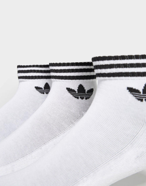 3-Stripes Ankle Socks 3 Pairs