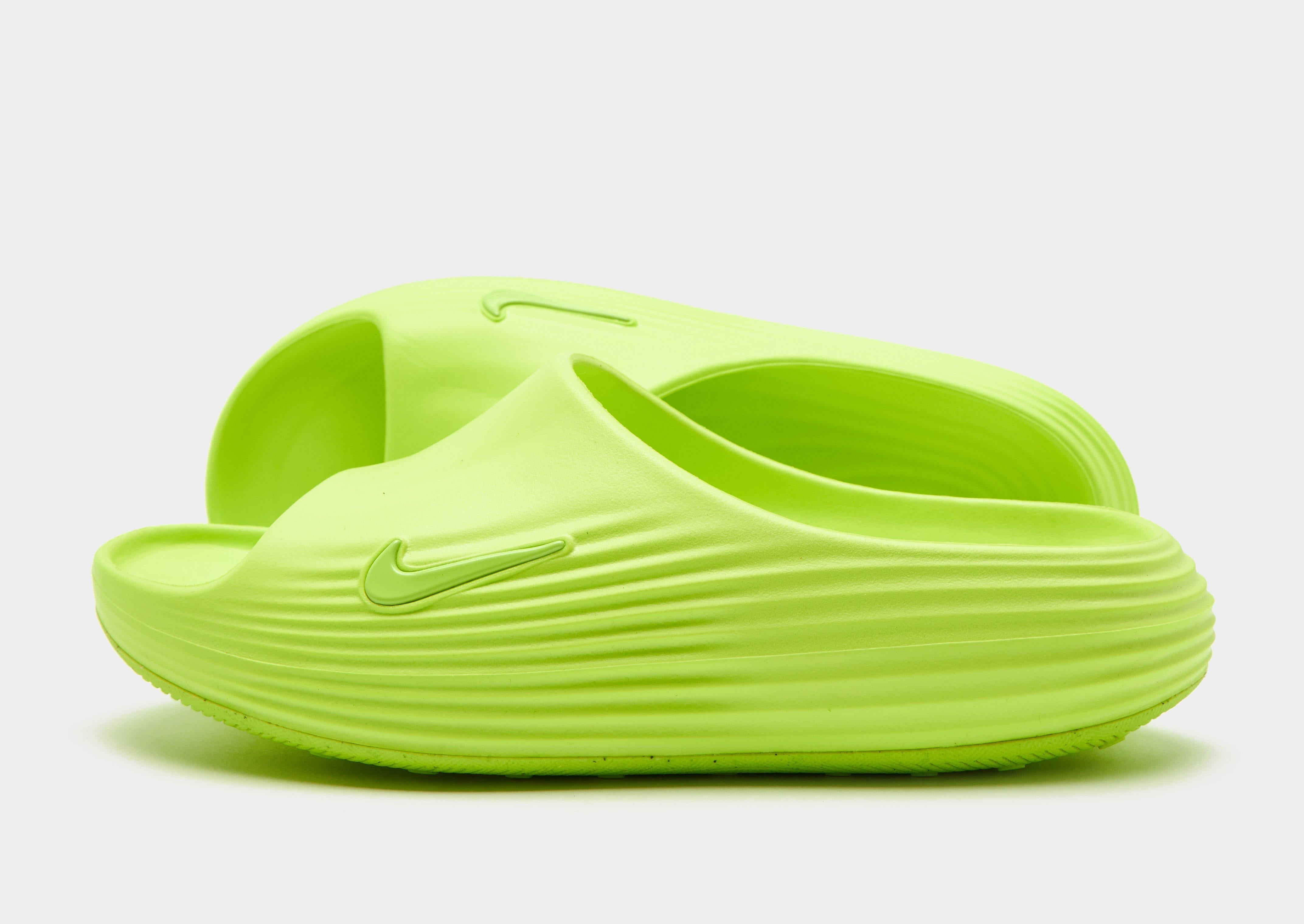 Green Nike ReactX Rejuven8 Slides - JD Sports Singapore