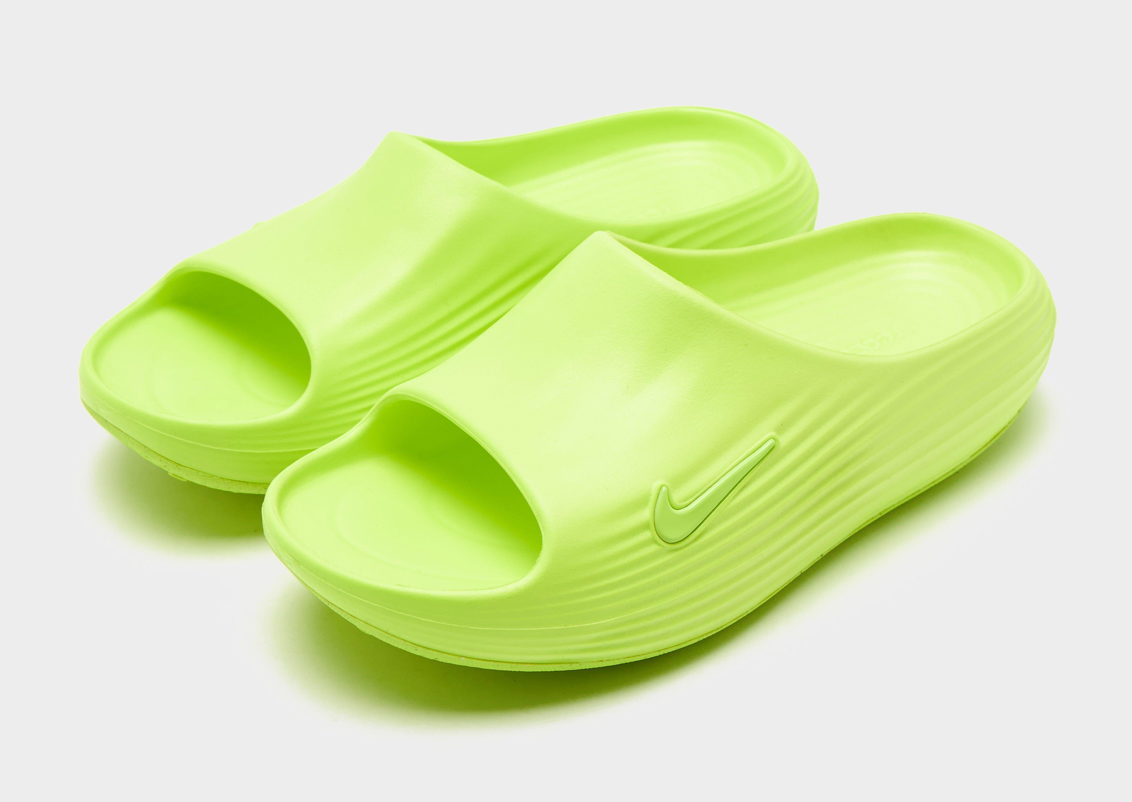 Green Nike ReactX Rejuven8 Slides - JD Sports Singapore