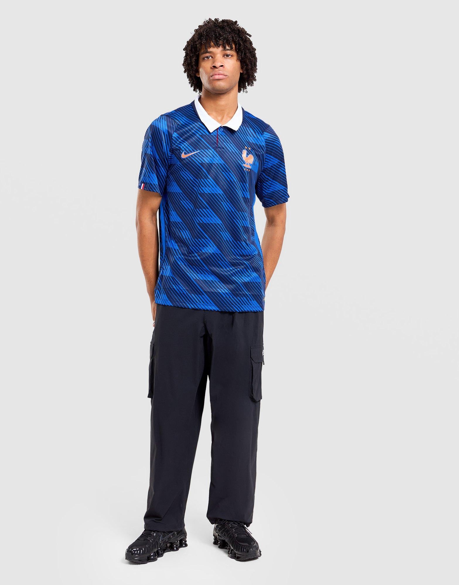 sexhippies OM FOOTBALL JERSEY Navy 希少 Blue Nike FFF 2026 Stadium Home Dri-FIT Soccer Replica Jersey - JD
