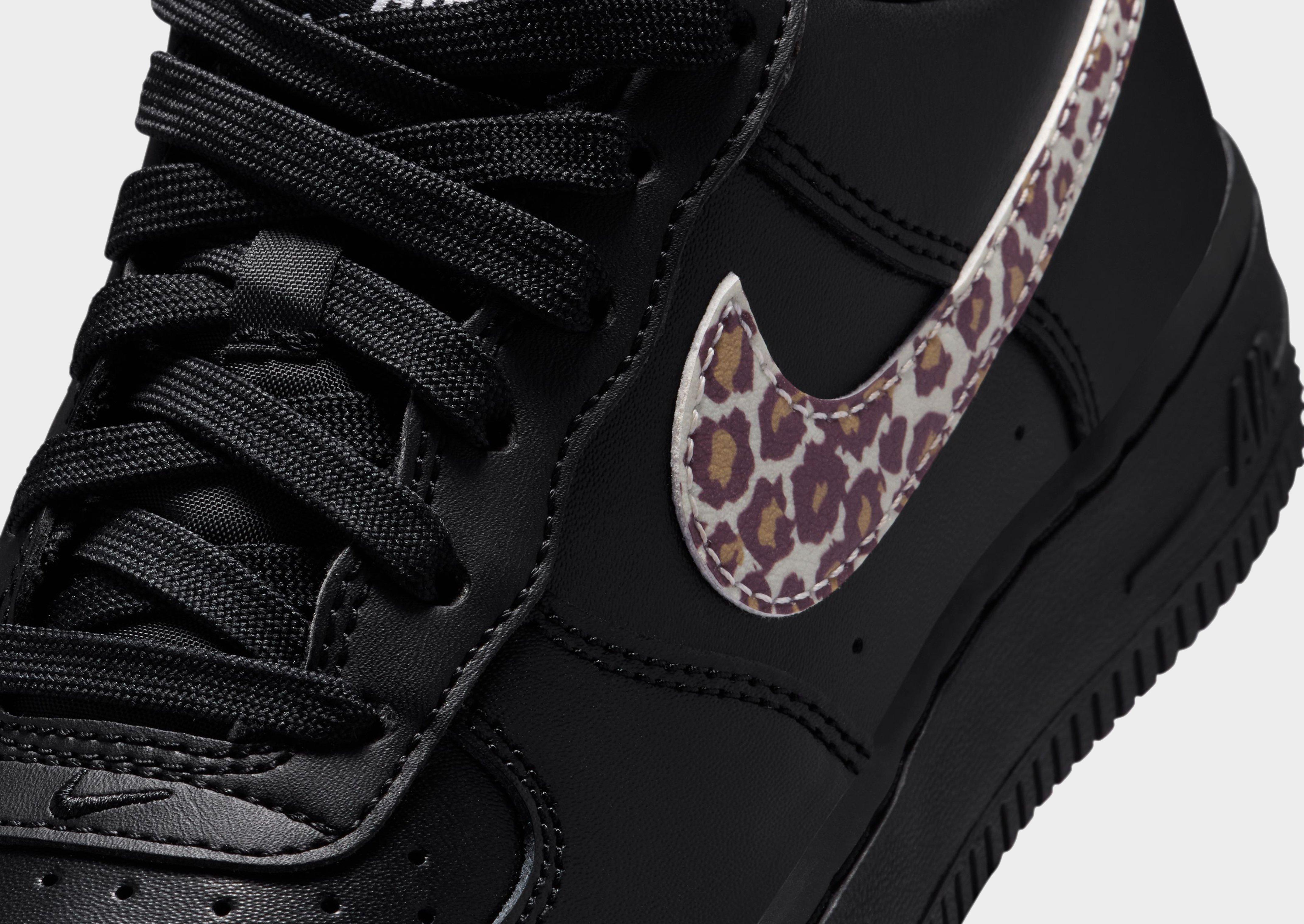 Black Nike Air Force 1 Low Junior's - JD Sports Singapore