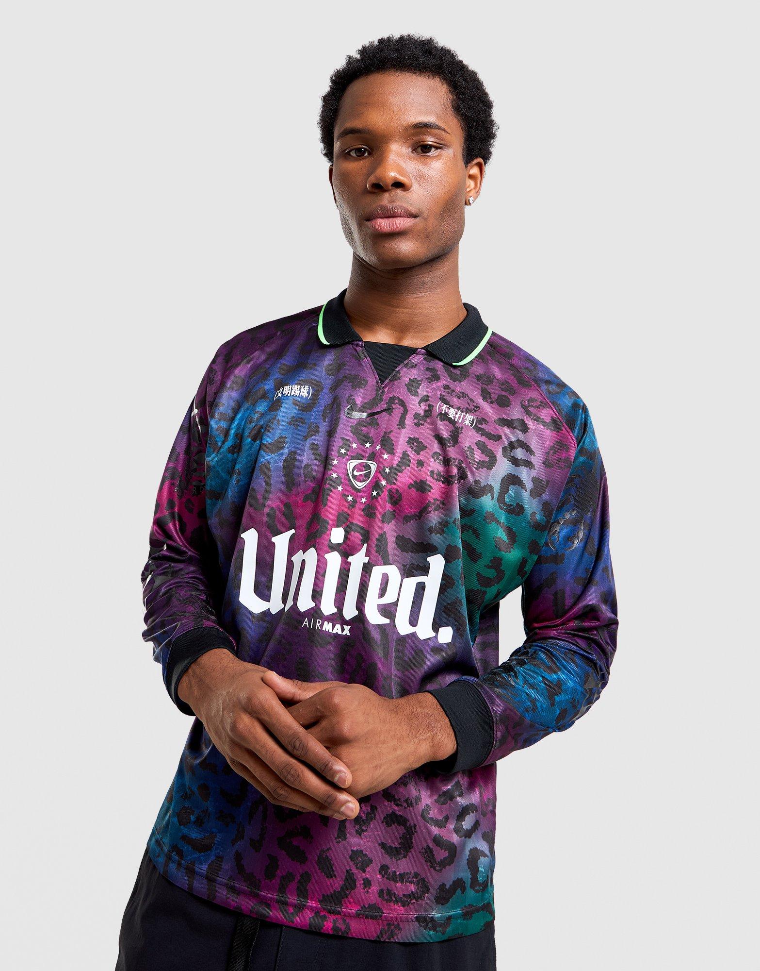 Black Nike Mad 90 Pack 'Tiempo' Football Shirt - JD Sports Singapore