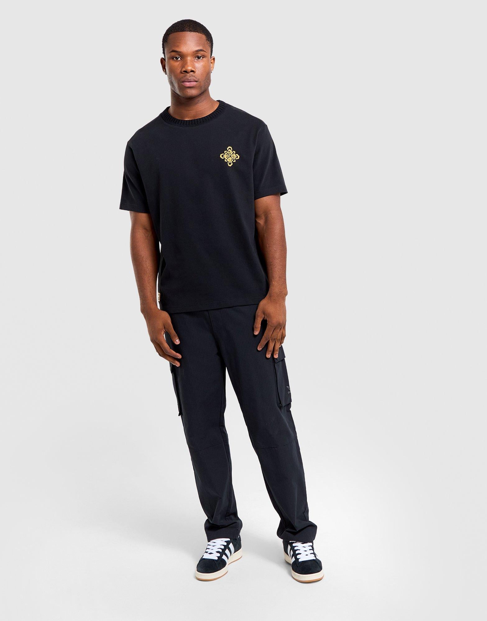 Black adidas Lunar New Year T-Shirt (Unisex) - JD Sports Singapore