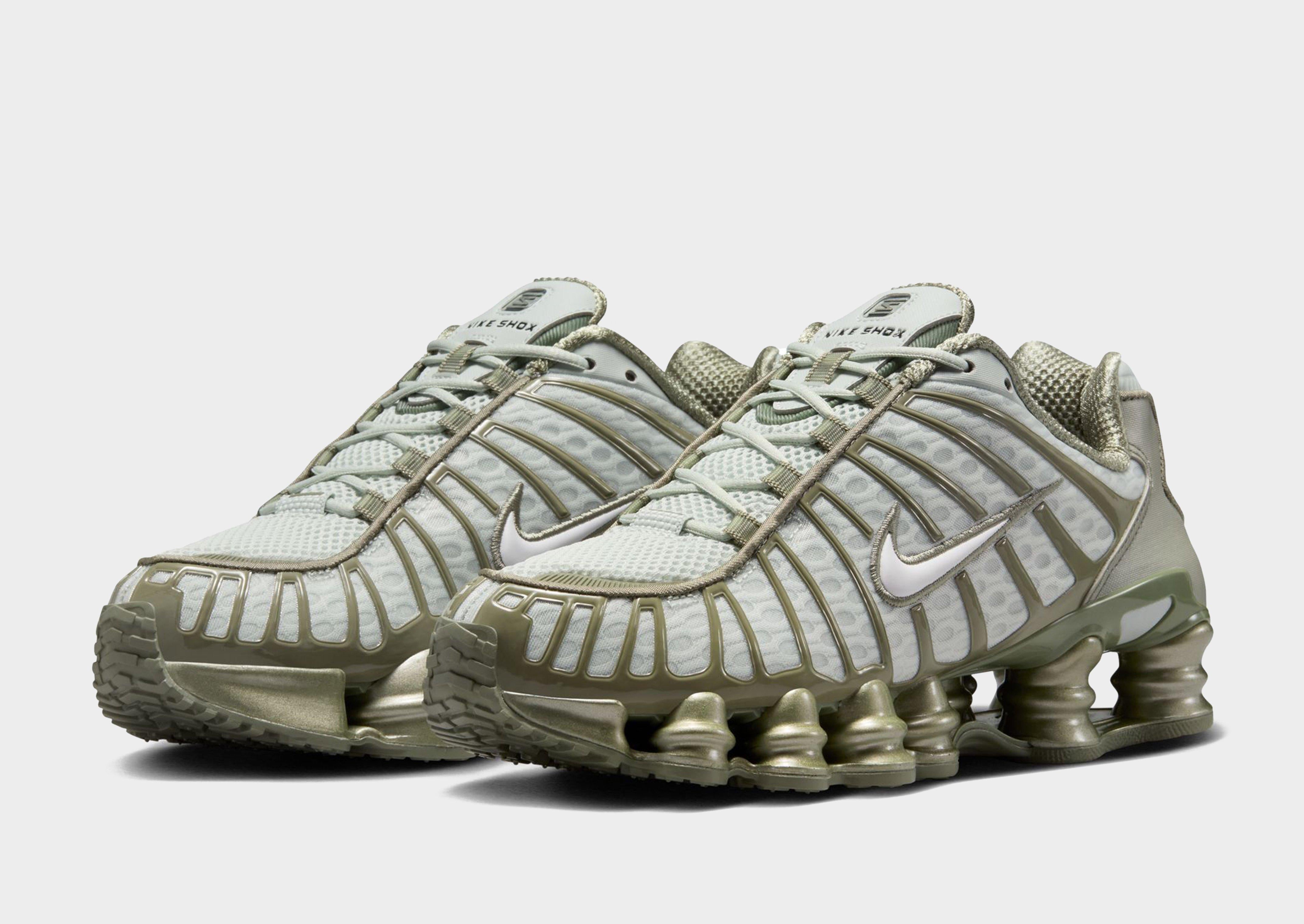 Khaki Nike Shox TL Women's - JD Sports Singapore