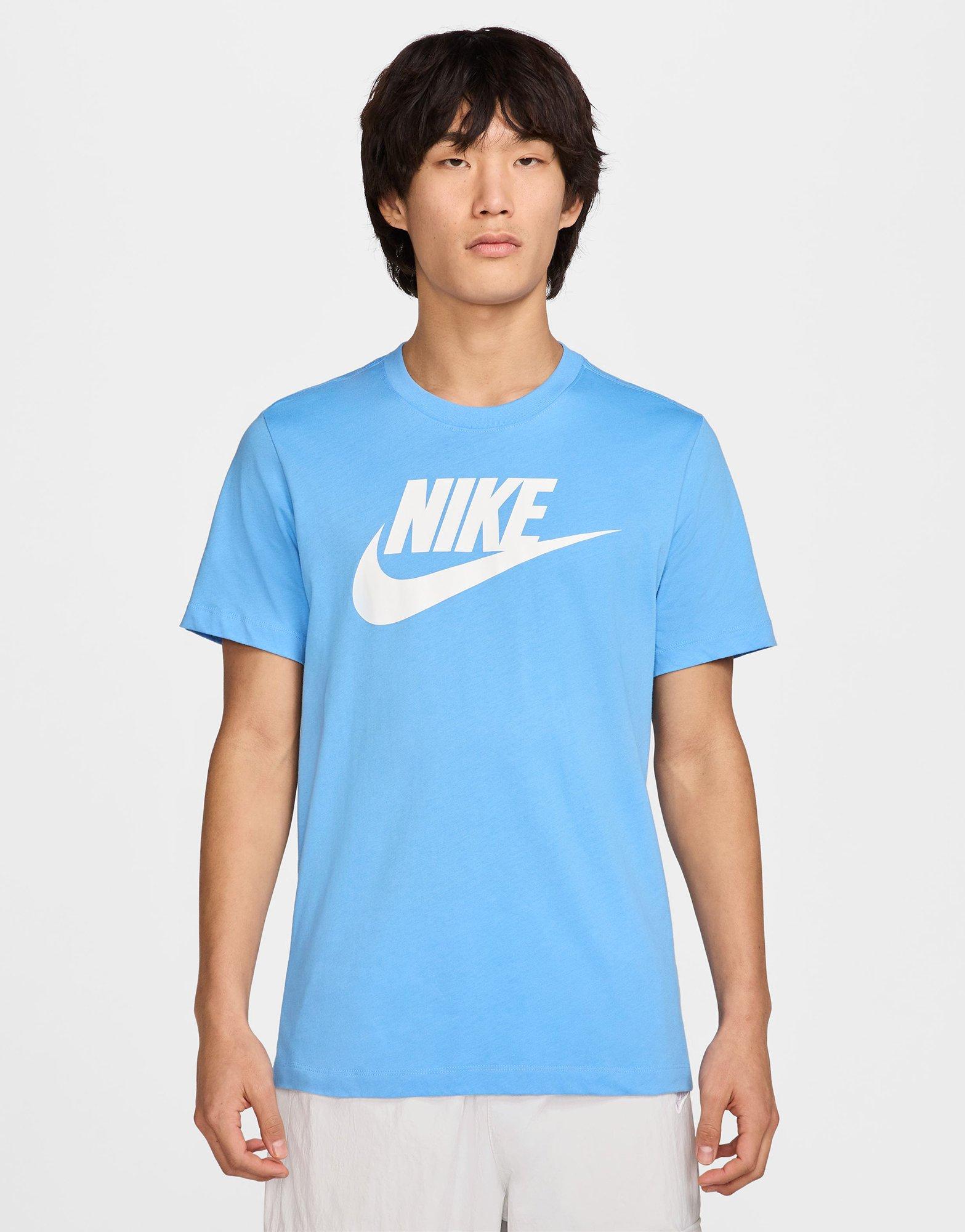nike sky blue shirt